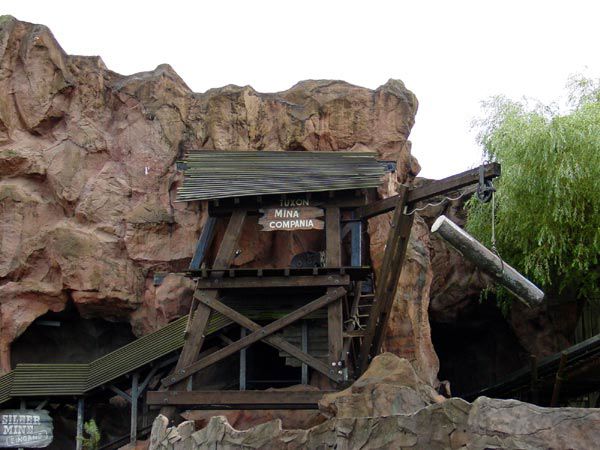 Archieffoto van Silbermine in Phantasialand.