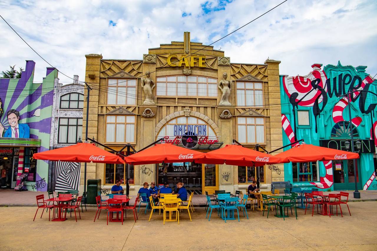 American Café at Walibi Holland.