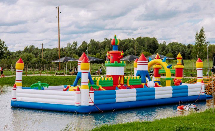 View of ERGO Small castle at ABpark.