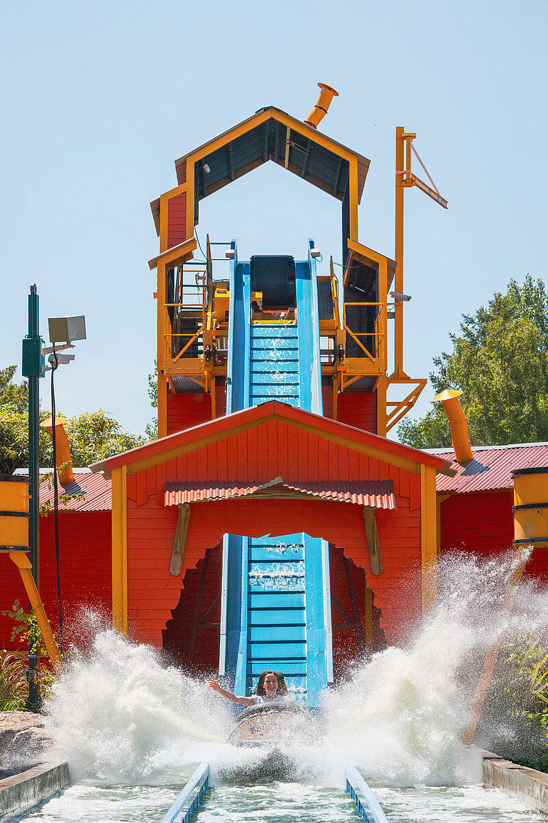 River Splash w Parc Bagatelle.