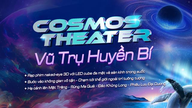 BaoSon VR Game Park, Happy Farm, Thế giới động vật i Cosmos Theater pokazują cztery niedawne etapy rozwoju.
