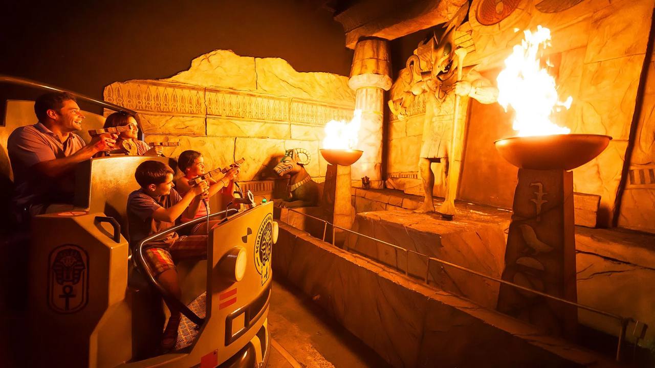 Foto de Challenge of Tutankhamon no Walibi Belgium