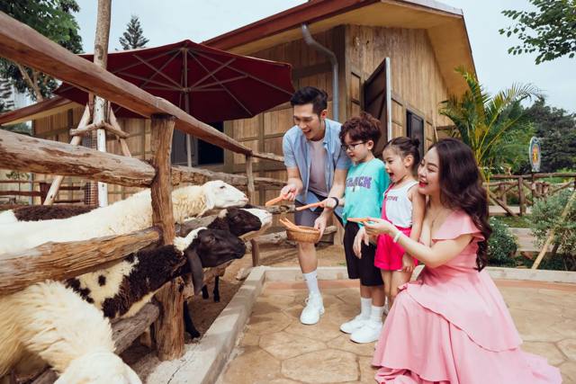 BaoSon VR Game Park, Happy Farm, Thế giới động vật i Cosmos Theater pokazują cztery niedawne etapy rozwoju.