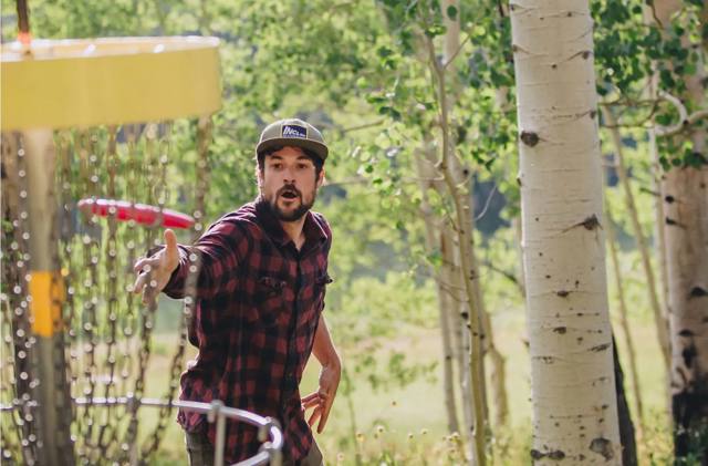 Aerial Approach Disc Golf