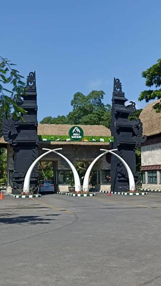 Ingresso di Bali Safari Park.