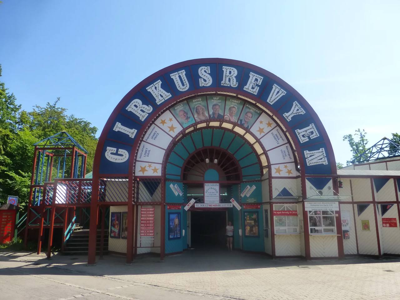 Cirkusrevyen en Bakken.