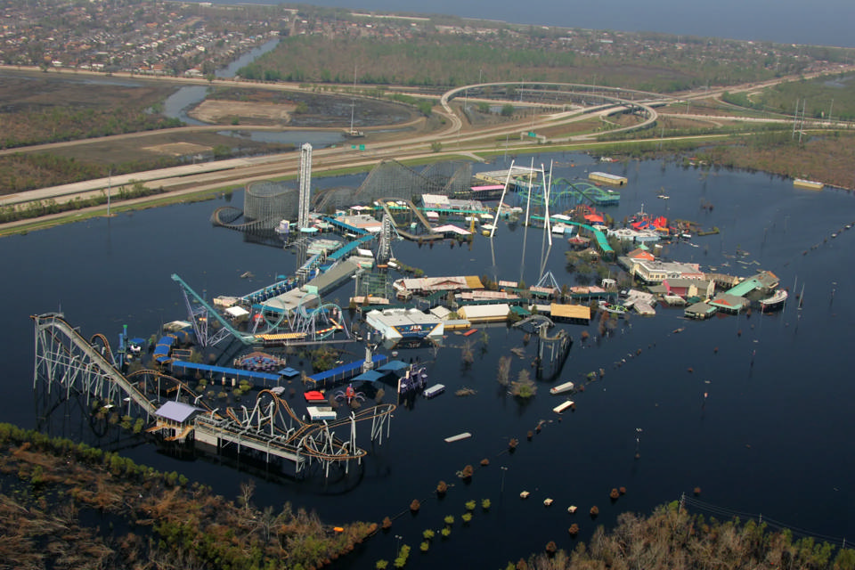 Jazzland, Katrina e Bayou Phoenix: o destino de um parque de Nova Orleães