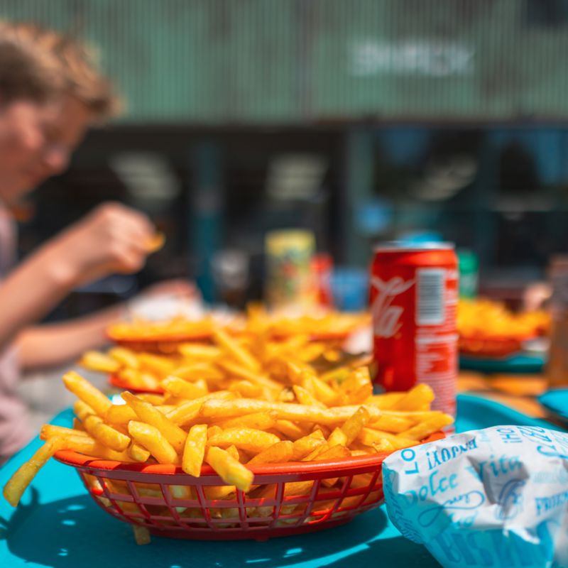 Funky Frites au Parc Bagatelle.