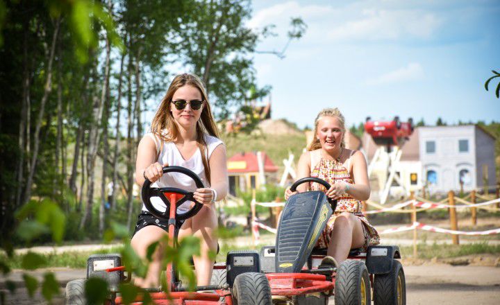 Beeld van Pedal go kart track in ABpark.