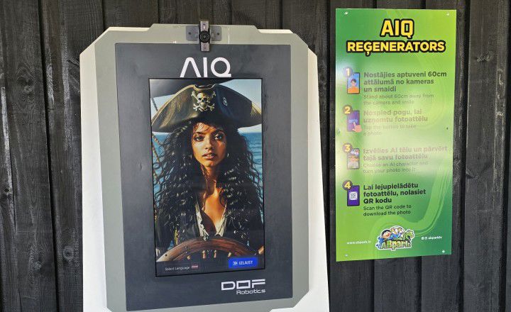 Vista di AIQ regenerator ad ABpark.