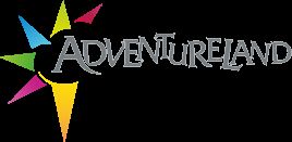 The official Adventureland logo with its colourful star.