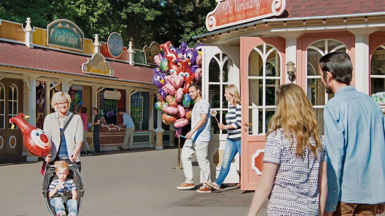 Game Gallery w parku Efteling.