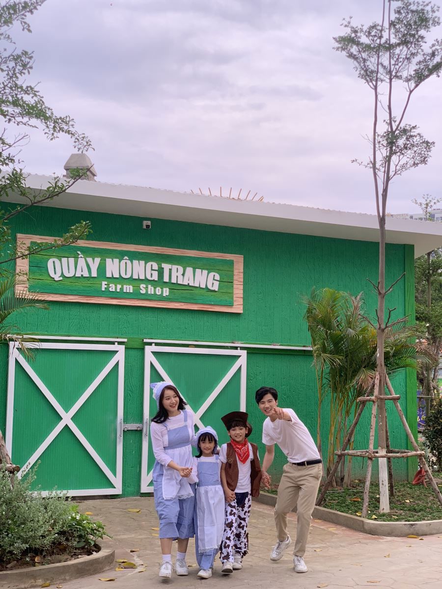 Ansicht von Quầy nông trang im Bao Son Paradise Park.