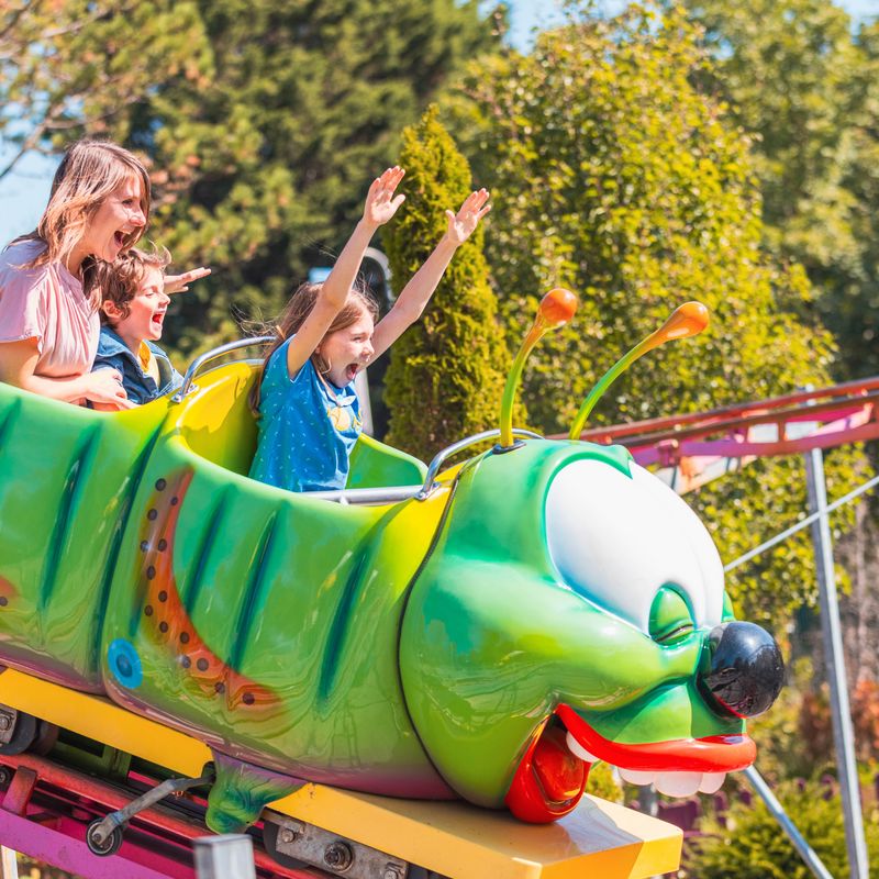 Le Kid'z Coaster in Parc Bagatelle.