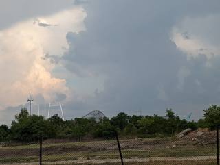 Ruínas do Jazzland em 2023