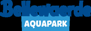 Logótipo oficial azul do Bellewaerde Aquapark.