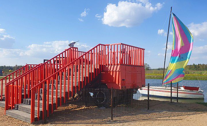 Beeld van Firefighter attraction in ABpark.