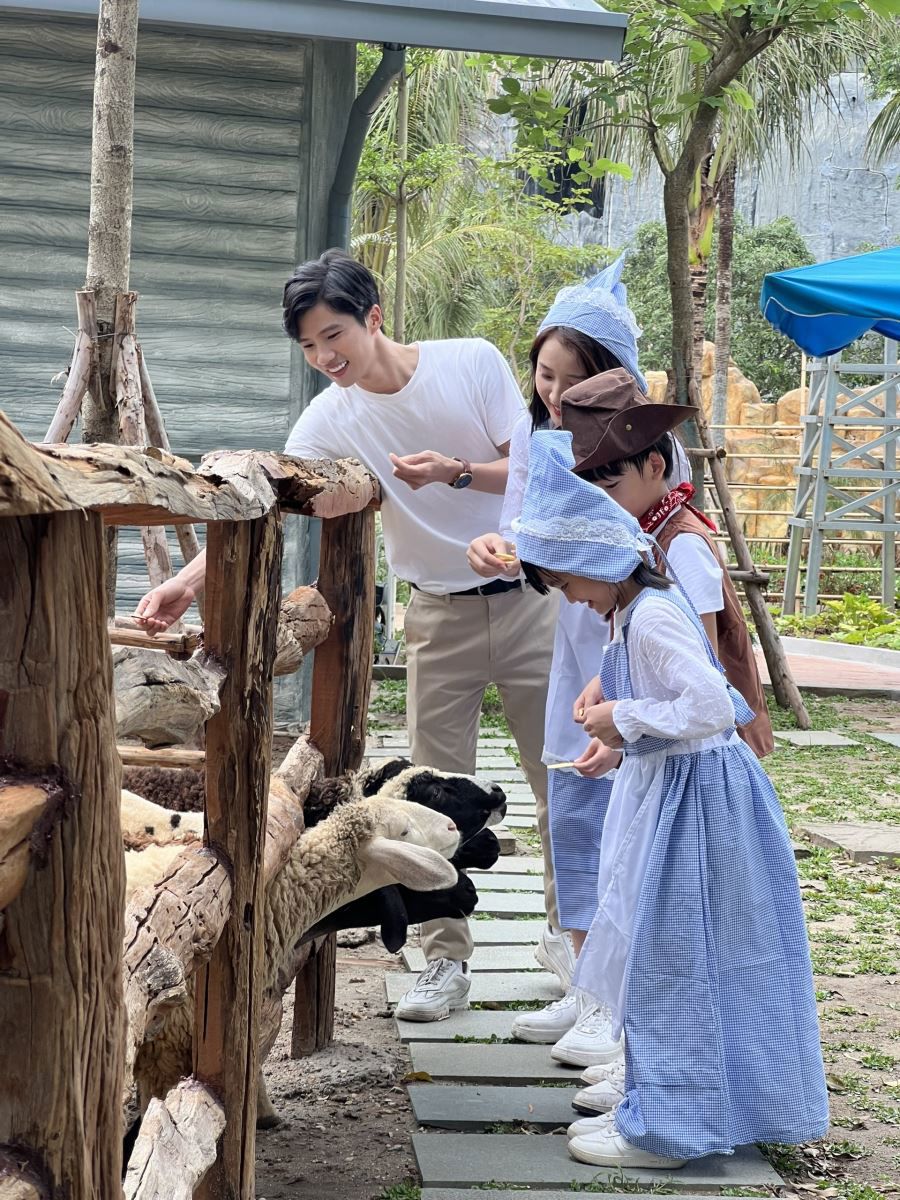 Widok na Cừu w Bao Son Paradise Park.