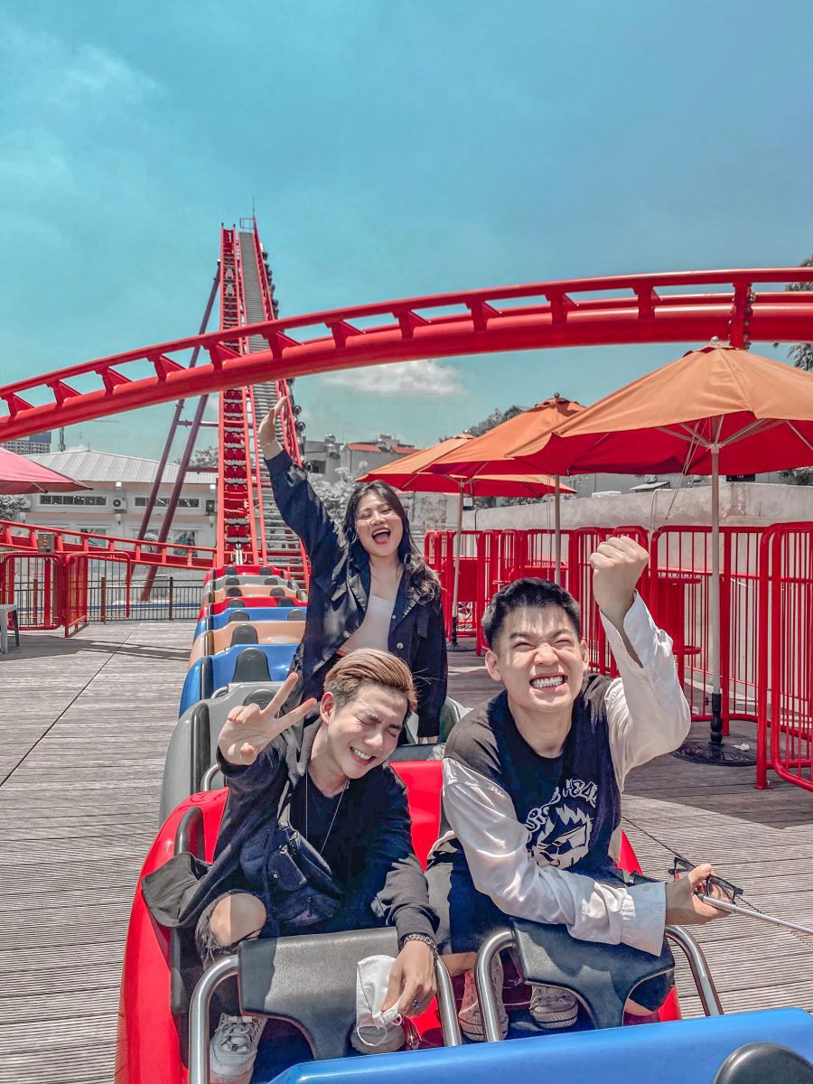 Vista de Cao tốc khứ hồi no Bao Son Paradise Park.