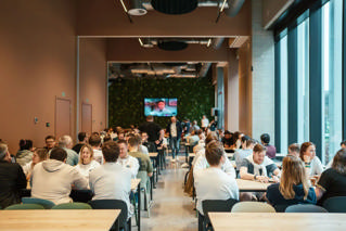 Vista geral do Clubhouse no Sparkx Antwerpen